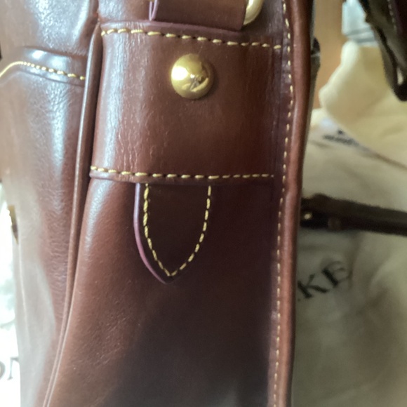 Dooney and Bourke Florentine Messenger Bag, Chestnut - Picture 8 of 12